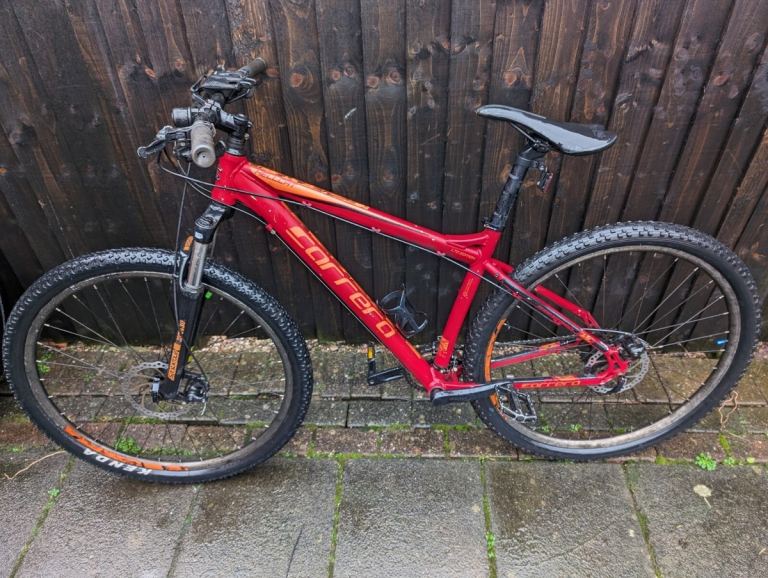 Carrera Mountain Bike – Red, Good Condition