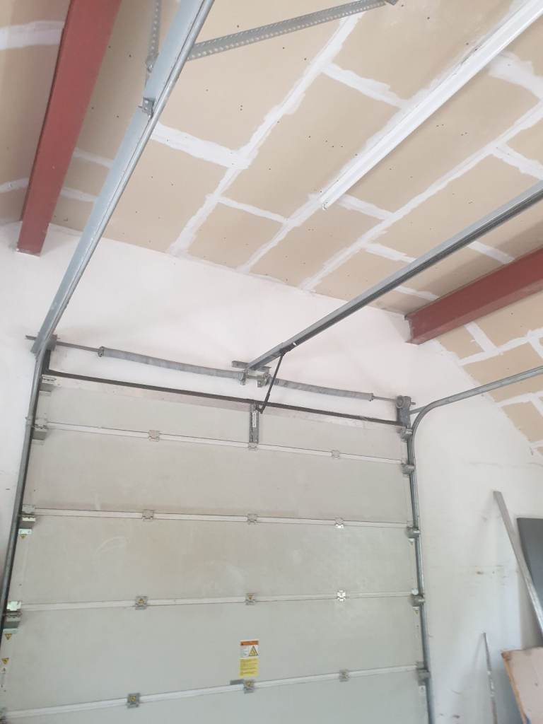 Up and over garage door 