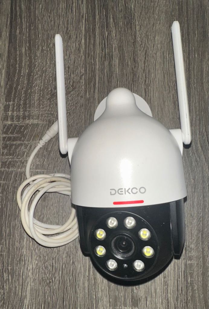 WiFi Security Camera, PTZ 360° – very good condition