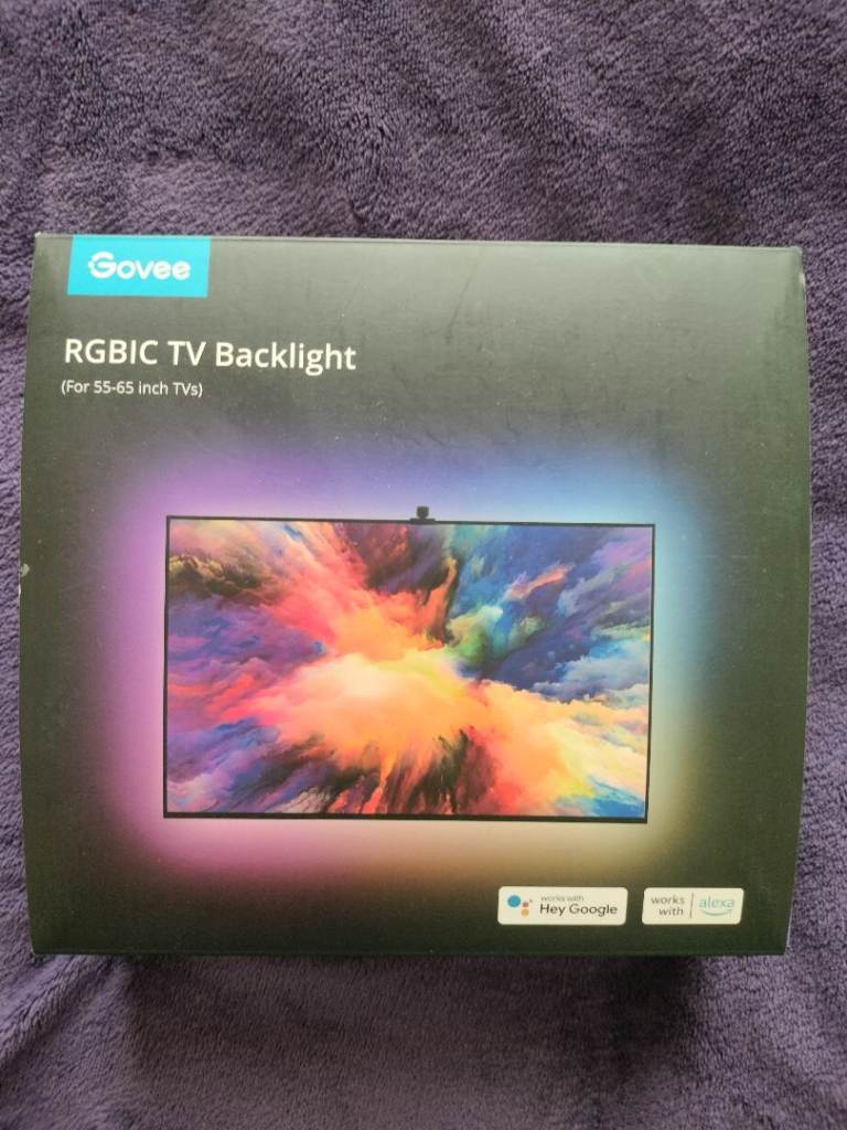 Govee RGBIC TV Backlight for 55-65 inch TVs – Brand New