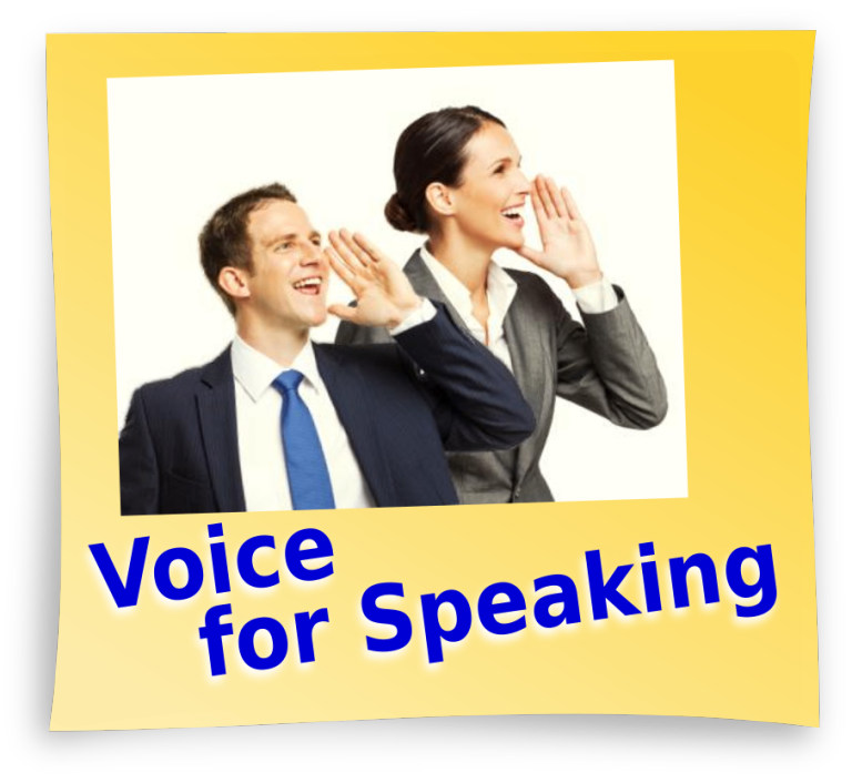 Voice  coach - for Speaking & Performance