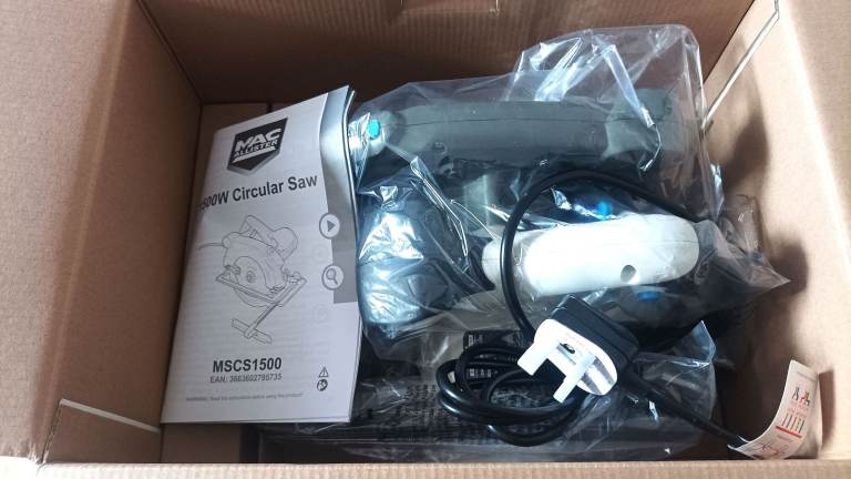  MacAllister MSCS1200 Circular Saw 