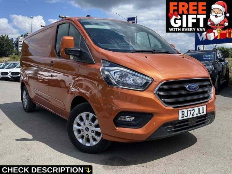 2023 Ford Transit Custom 300 EcoBlue Limited Panel Van 2.0 Manual Diesel Panel Van Diesel Manual