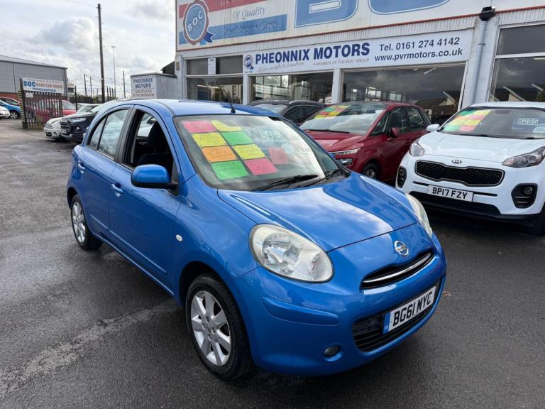 2011 Nissan Micra 1.2 Acenta 5dr CVT HATCHBACK PETROL Automatic