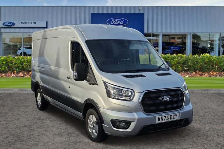 2025 Ford Transit 350 Limited L3 H2 LWB Medium Roof FWD 2.0 EcoBlue 165ps Manual Panel Van Diesel...