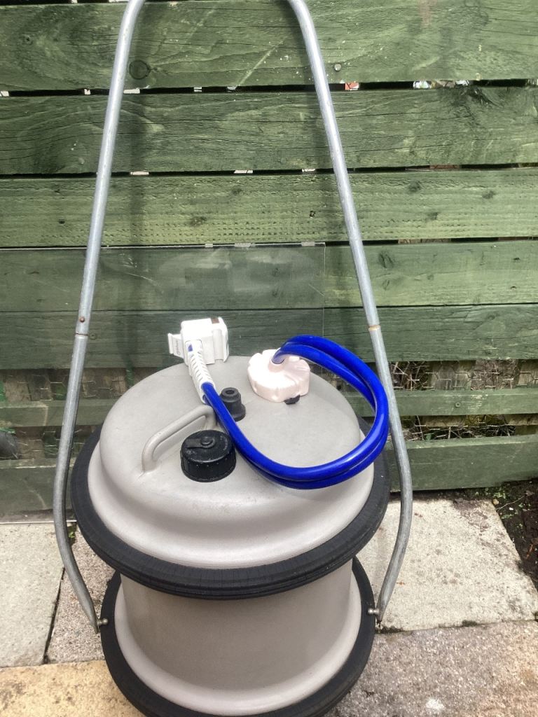 Water barrel and pump