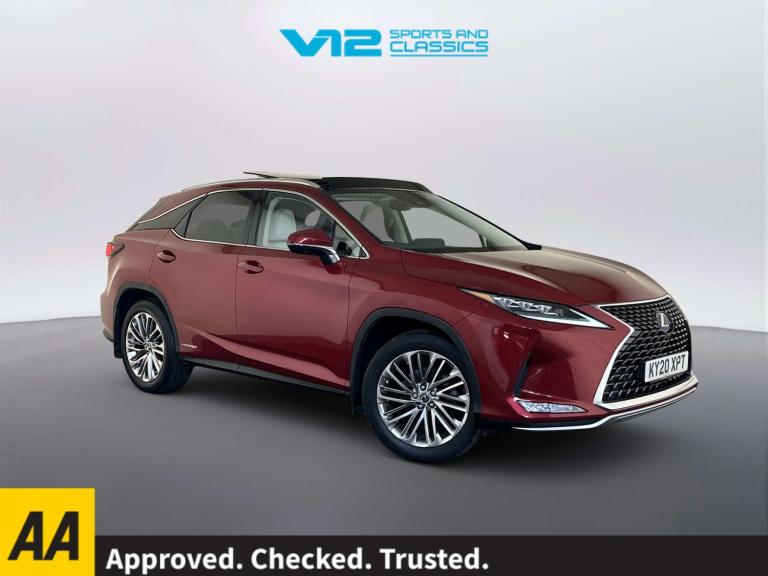 2020 Lexus RX 450h 3.5 Takumi 5dr CVT ESTATE PETROL/ELECTRIC Automatic