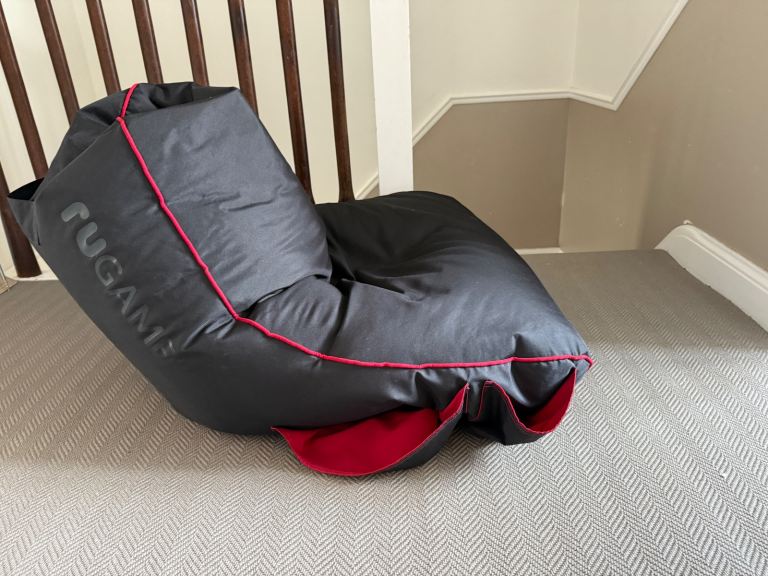 rucomfy Rugame Gamer Bean Bag Chair – Black/Red – £55 ono