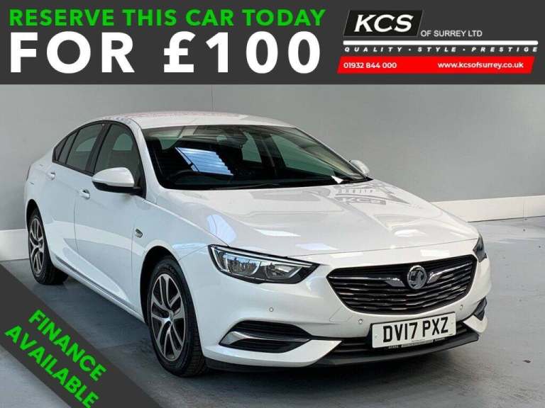 2017 Vauxhall Insignia 1.6 Turbo D ecoTEC Design Nav Grand Sport 5dr Diesel Manual Euro 6 (s/s) (...
