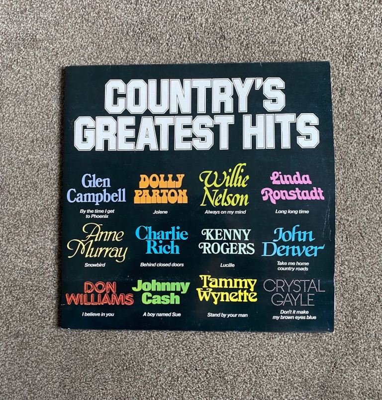 Vintage Country’s Greatest Hits  1985  -  2 LPs  Featuring Dolly Parton  Ex Con
