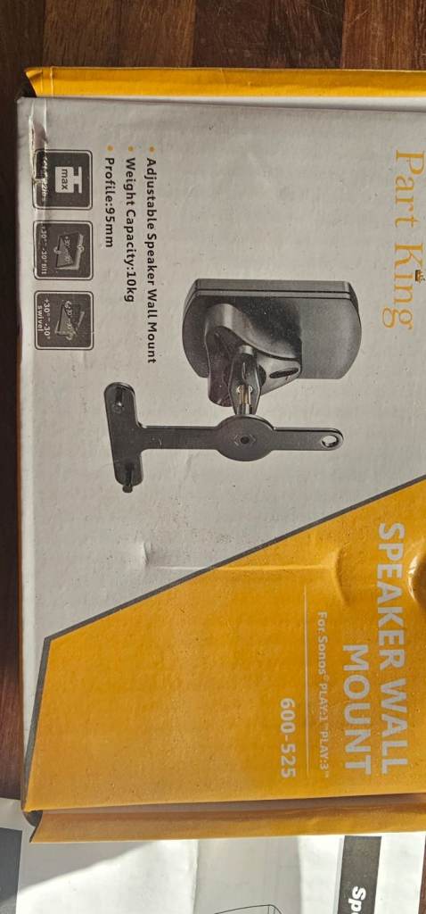 Sonos wall mount speaker brackets 