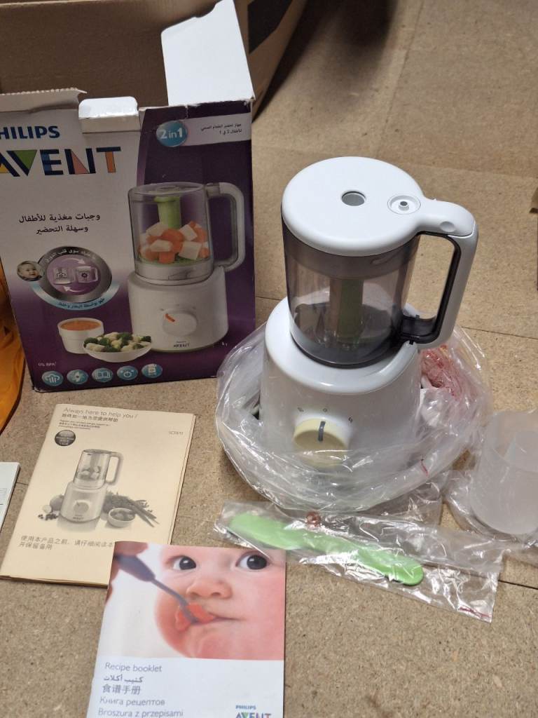 Philips Avent 2 in 1 healthy baby food maker