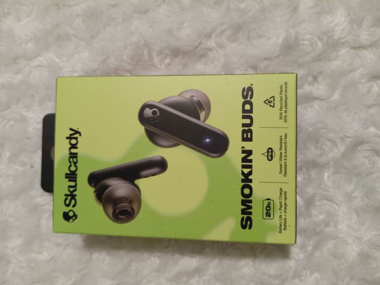 Skullcandy Smokin' Buds Wireless Earbuds - Brand New