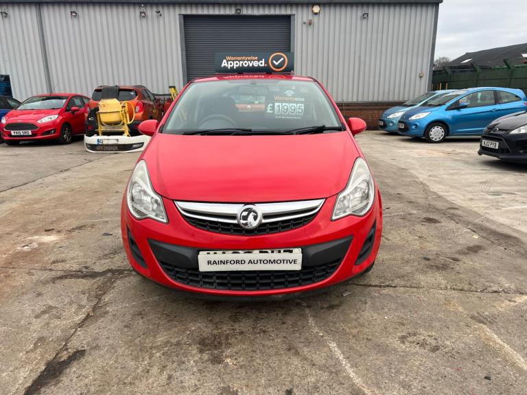 2012 Vauxhall Corsa 1.0 ecoFLEX S 3dr HATCHBACK Petrol Manual
