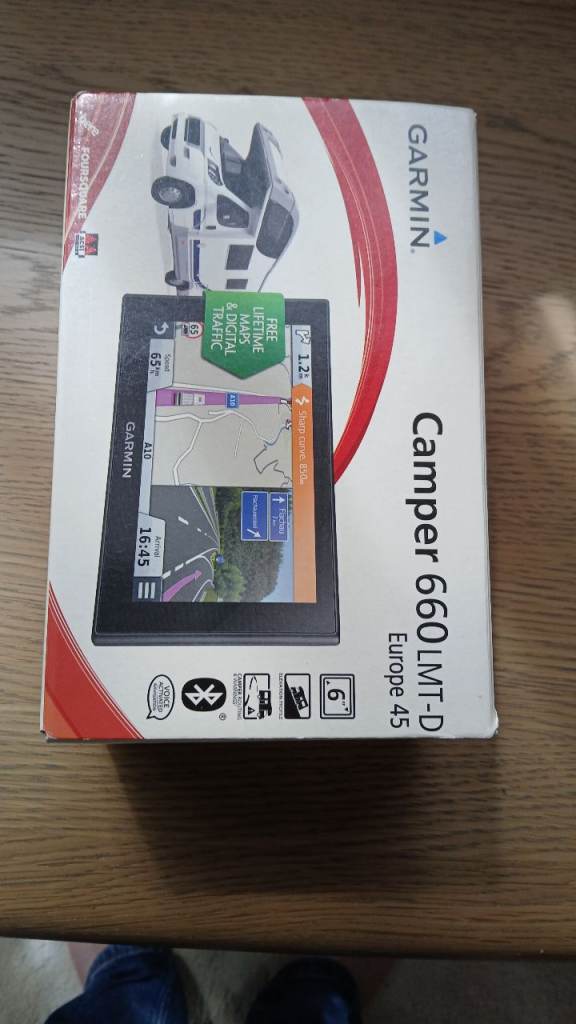 Satnav for motorhomes