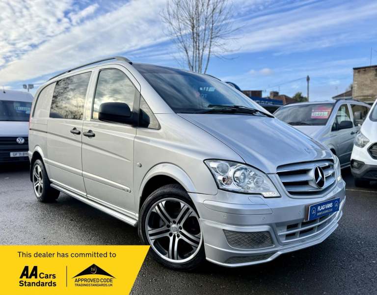 2014 Mercedes-Benz Vito 3.0 122 CDi Dualiner Sport Panel Van 5dr Diesel Automatic L3 (221 g/km, 2...