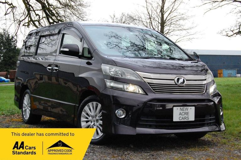 TOYOTA VELLFIRE 2.4Z Purple Auto Petrol 2014