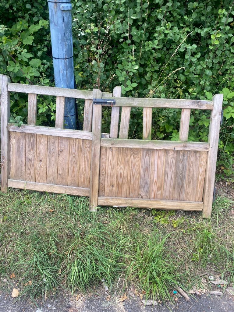 Pair of Wooden Garden Gates
