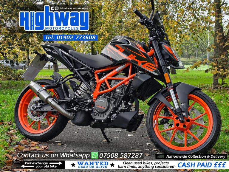 2022 KTM Duke 125 (12k Miles) with Warranty & 12 Months MOT