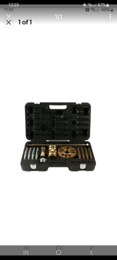 LASER TOOLS HUB PULLER DRIVESHAFT REMOVAL & CV JOINT PRESS TOOL KIT 90-130mm New never used.