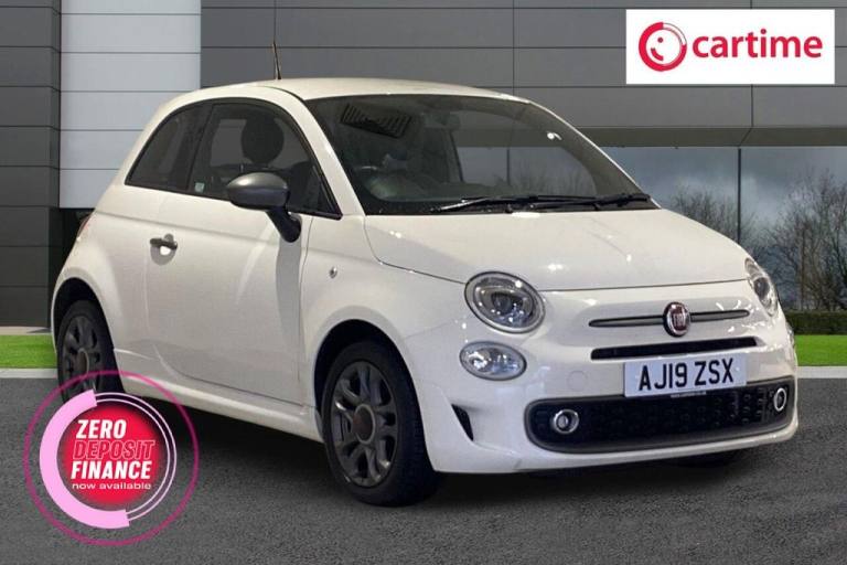 2019 19 FIAT 500 1.2 S HATCHBACK 3DR PETROL DUALOGIC EURO 6 (S/S) (69 BHP) REAR 