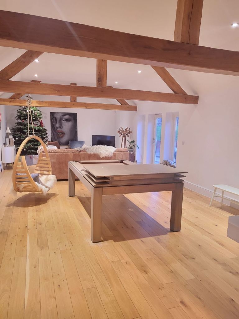 BUFFALO 7FT SLATE BED POOL DINING TABLE – £900