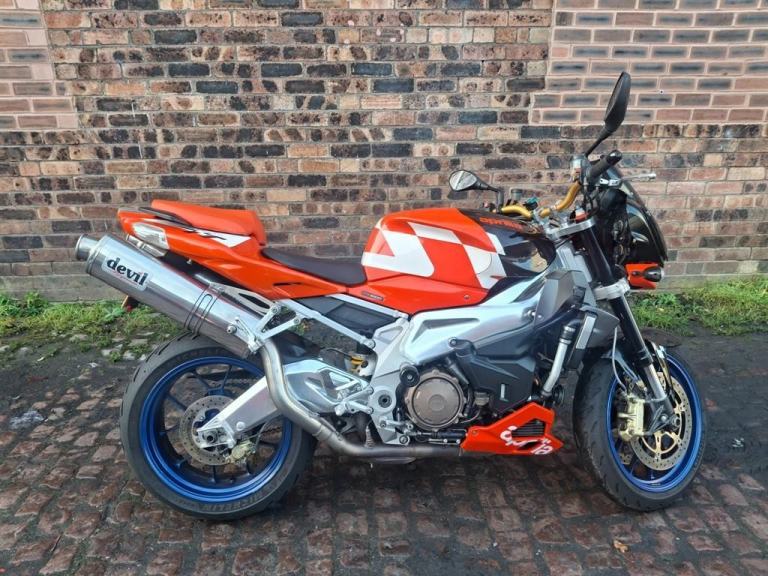 Aprilia Tuono 1000 1000, rsv 1000 tuono, 2007, devil exhausts