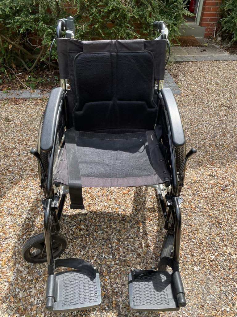 Folding Wheelchair with all terrain tyres and battery assist 