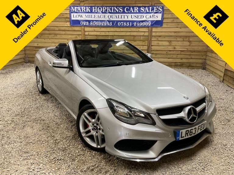 2013 Mercedes-Benz E Class E250 CDI AMG Sport 2dr 7G-Tronic CONVERTIBLE DIESEL Automatic