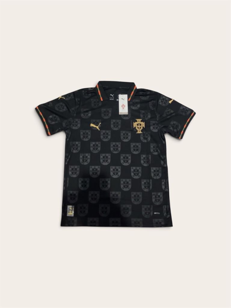 Puma Portugal Football Shirt – Black, New with Tags