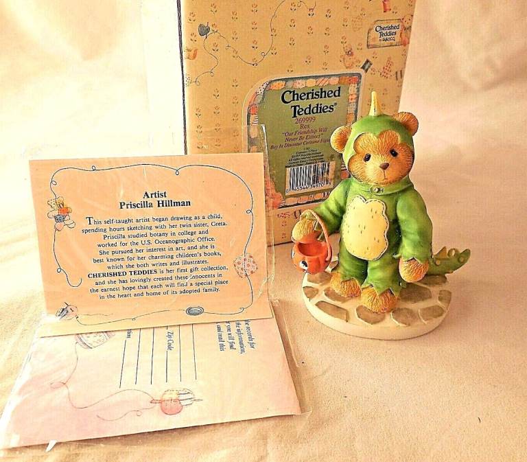 Cherished Teddies Bear Rex Boxed, With Certificate