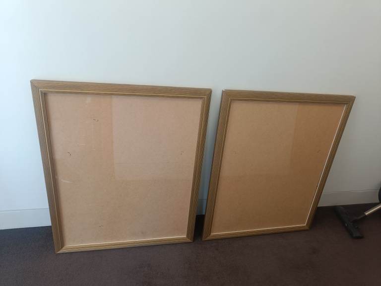 Two used gold frames 94x77x4cm good conditon