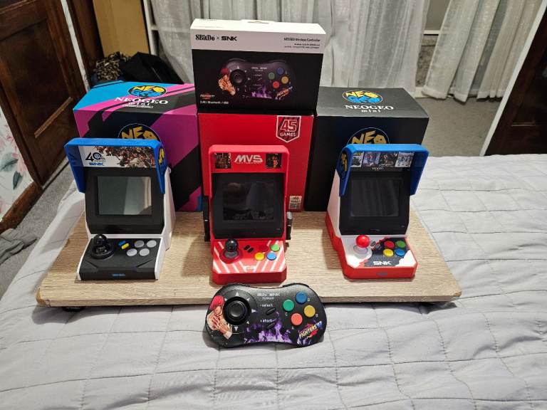 3 x neongeo mini