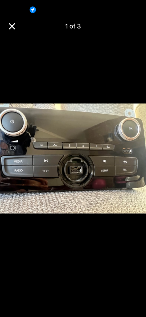 Renault Clio MK4 Bluetooth Radio Head Unit