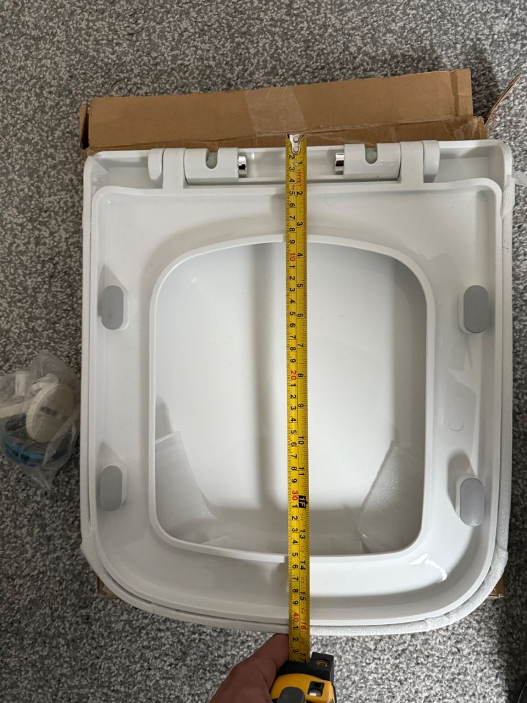 Soft Close Toilet Seats White with Quick Release