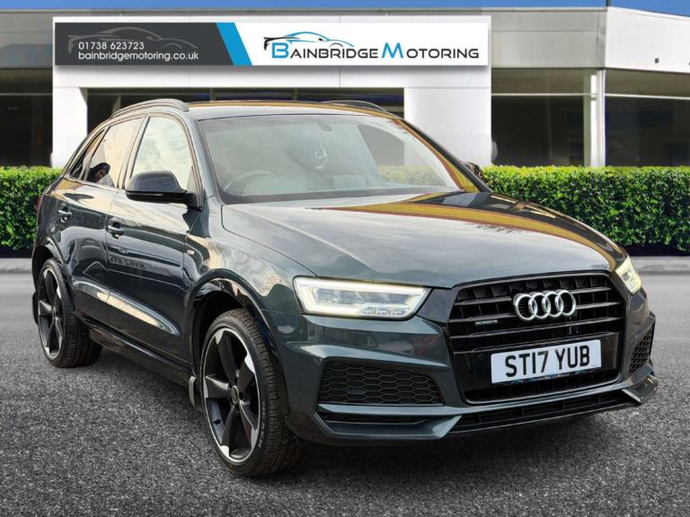 2017 Audi Q3 2.0 Q3 Black Edition TDI Quattro 4WD 5dr SUV Diesel Manual