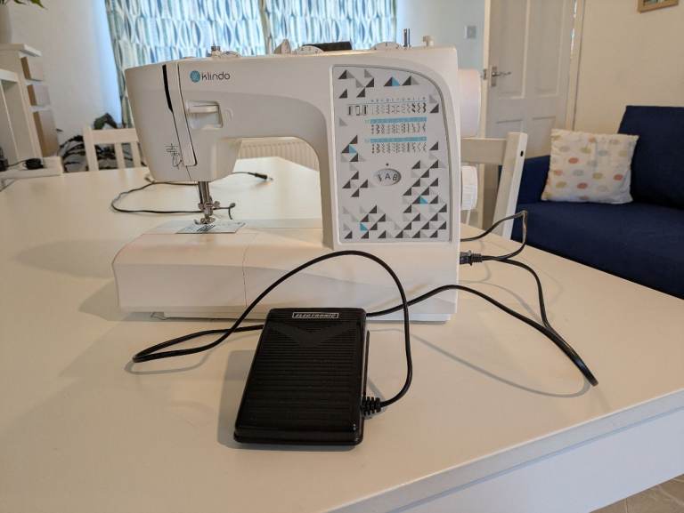 Sewing machine, working order
