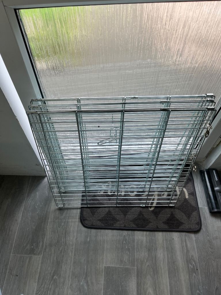 Dog cage from small to large 