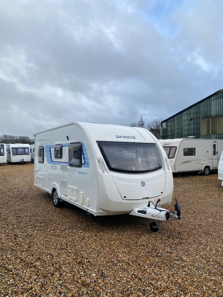 in today sprite alpine 4 berth fixed bed  