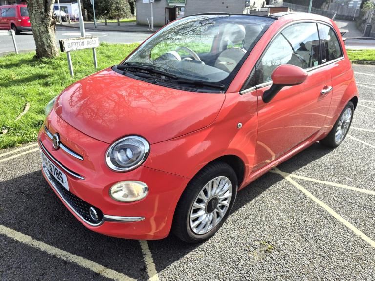 2016 Fiat 500 1.2 Lounge 2dr CONVERTIBLE Petrol Manual