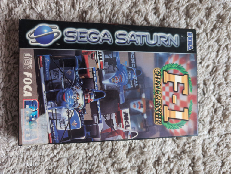 Sega Saturn f1 challenge game 