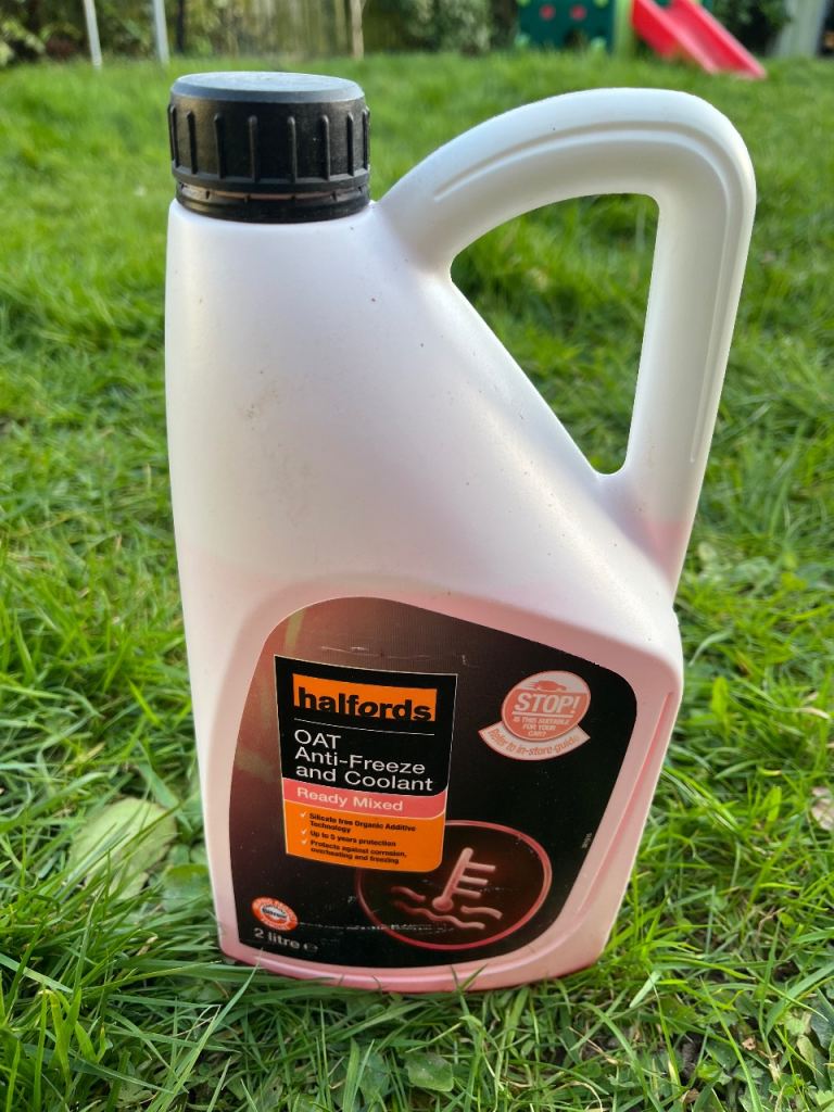 Bottle antifreeze and coolant