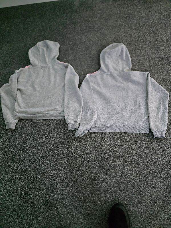 Girls Hoodies Pink and Grey Size 10-11 Primark Excellent Condition 