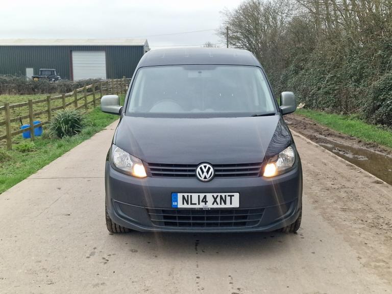 2014 VW Volkswagen Caddy C20 STARTLINE TDI BMT Black  Drives Perfect  9m MOT