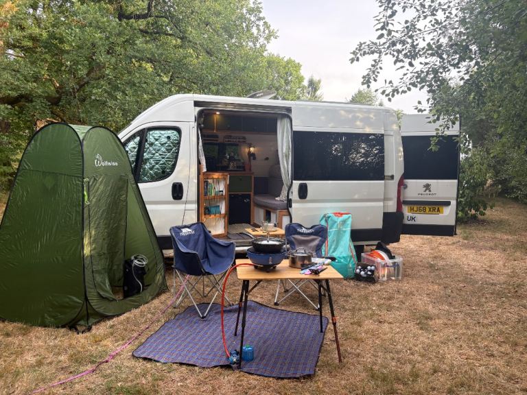 Cute campervan Peugeot, BOXER