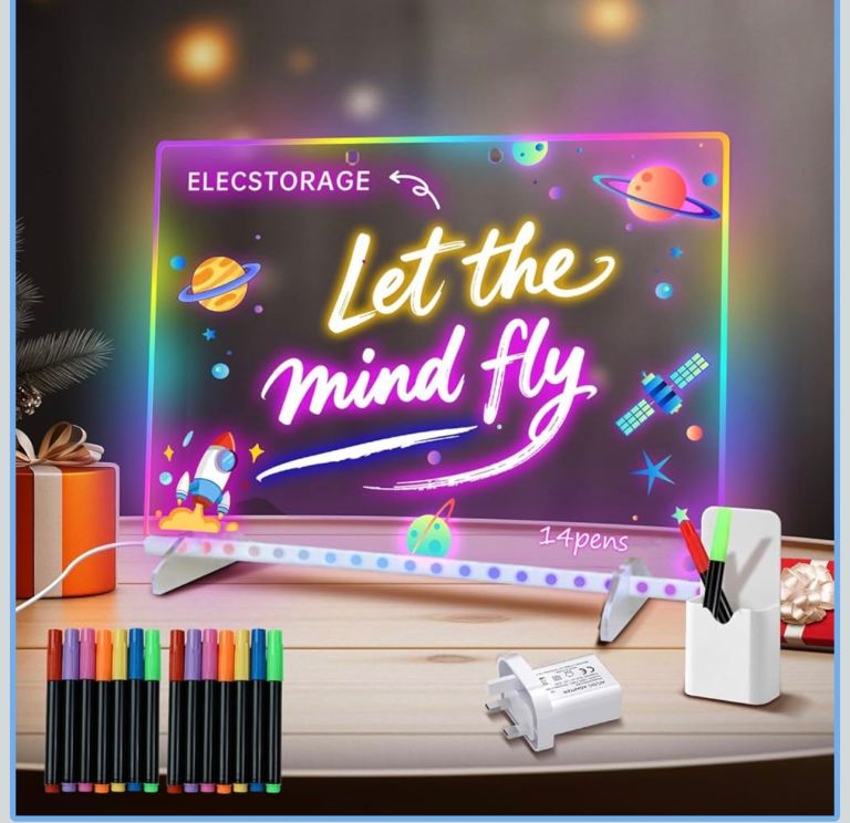 Led Drawing Board with 6 Light Modes