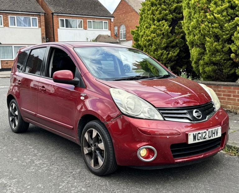 NISSAN NOTE AUTOMATIC CAR 1.4 PETROL AUTO RED