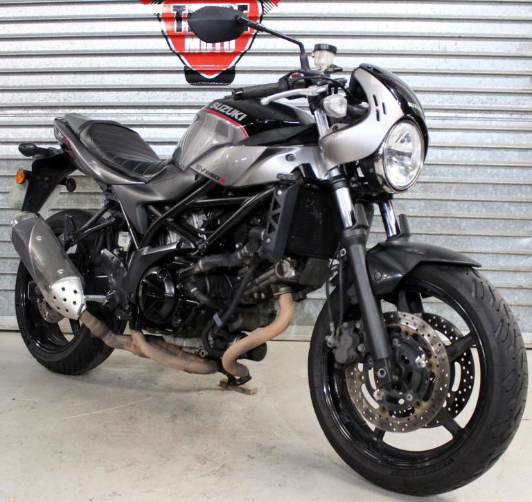 2018 68 SUZUKI SV 650 X XAU L8 SV650 CAFE 31K HPI CLEAR NEW MOT JUST SERVICED