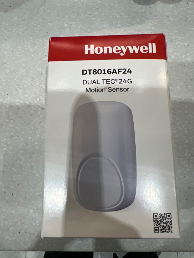 Honeywell Dual Tec 24G motion sensor