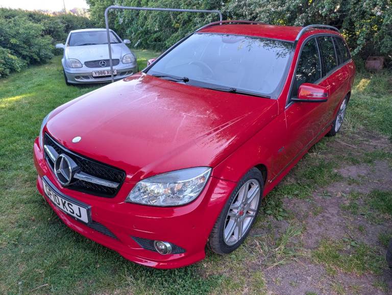 2010 Mercedes C200 CDI Auto, Blue E, Sport Estate, 12 MOT, FSH, 137k